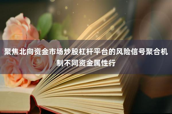聚焦北向资金市场炒股杠杆平台的风险信号聚合机制不同资金属性行