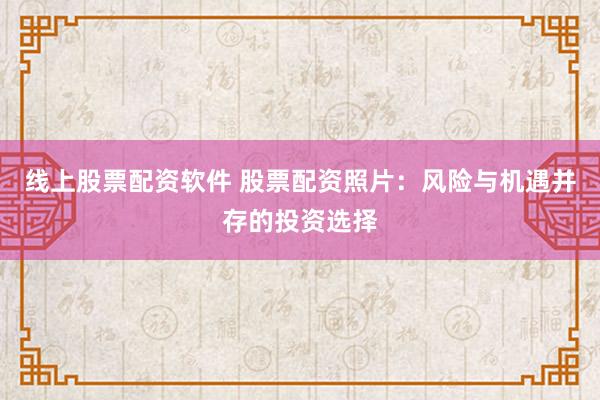 线上股票配资软件 股票配资照片：风险与机遇并存的投资选择